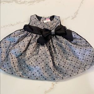 Beautiful black and white dress